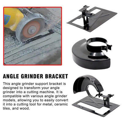 Universal Angle Grinder Cutting Stand – Heavy-Duty Bracket Conversion Kit