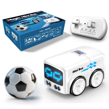 Gesture Sensing Mini Bus – Remote Control & Obstacle Avoidance Toy